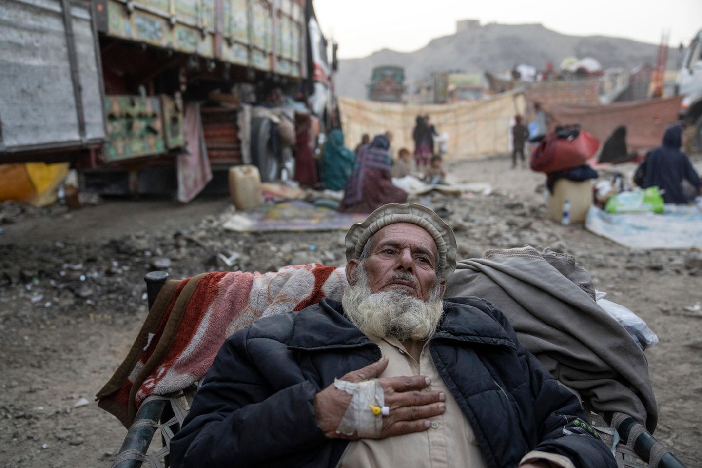 World Press Photo: Behandelter Mann in Torkham