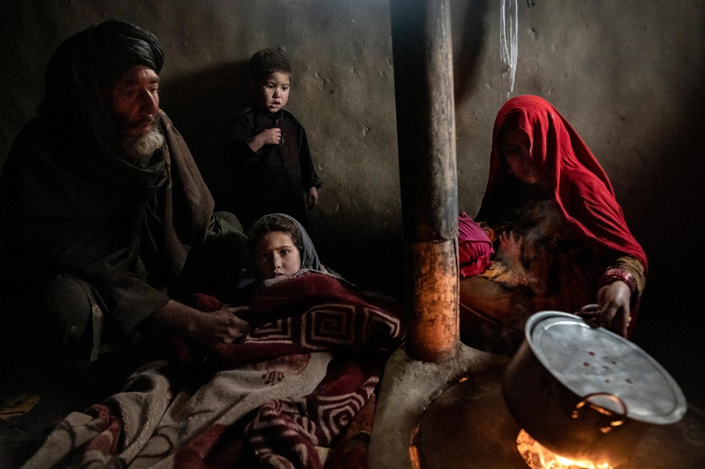 World Press Photo: Afghanisches Ehepaar mit krankem Kind