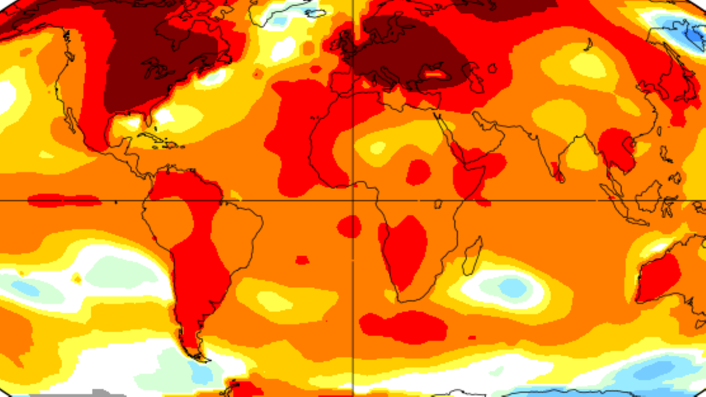 Erderwärmung: Je mehr Landflächen, desto höher die Temperaturen