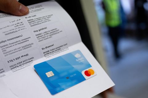 Bezahlkarte für Geflüchtete