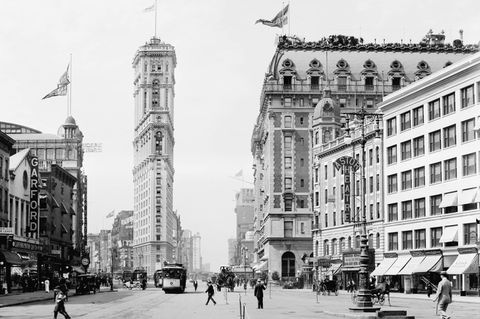Der Times Square 1908 sieht