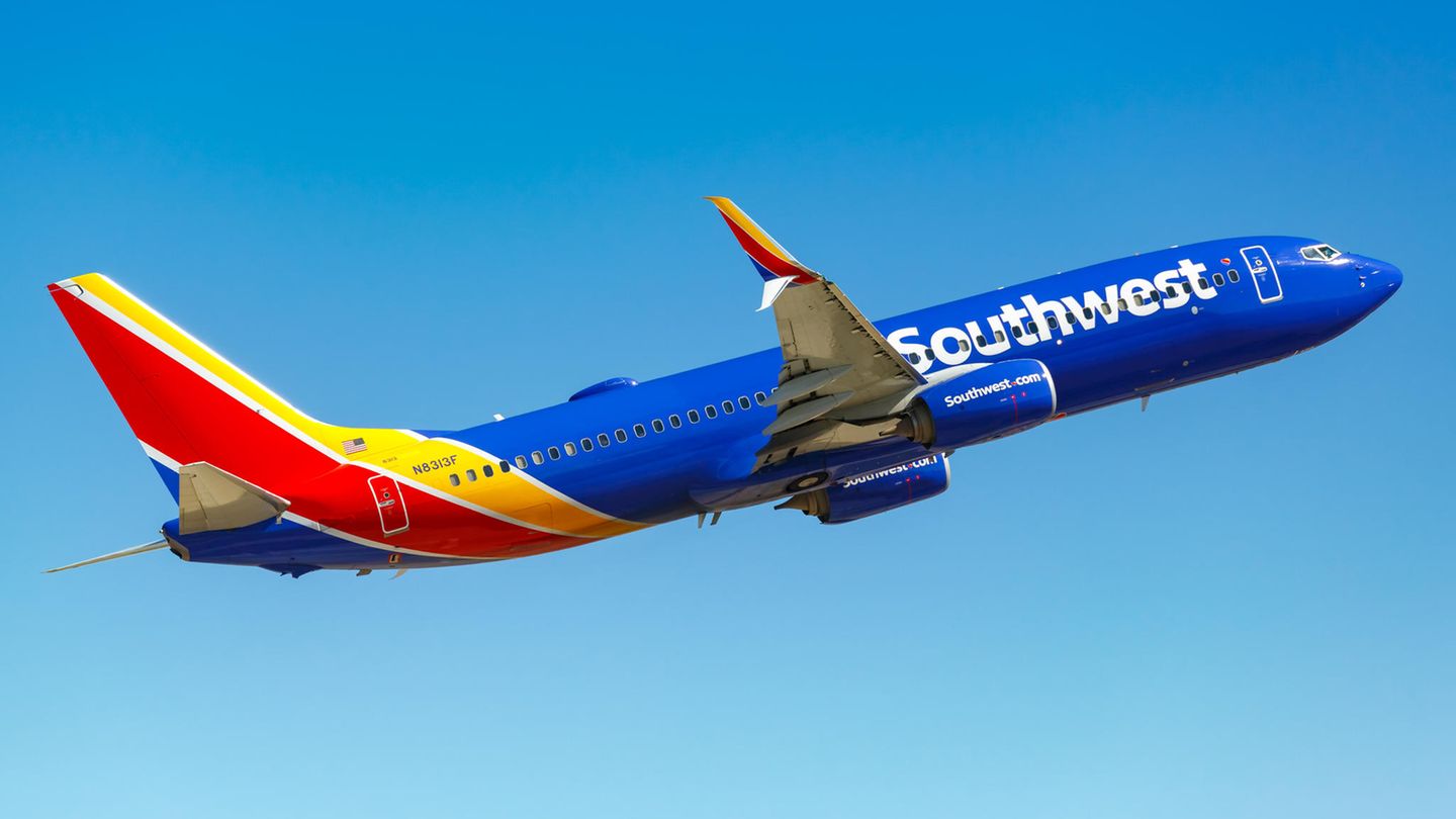 Eine Boeing 737-800 von Southwest
