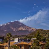 Rauchkrigel am Himmel