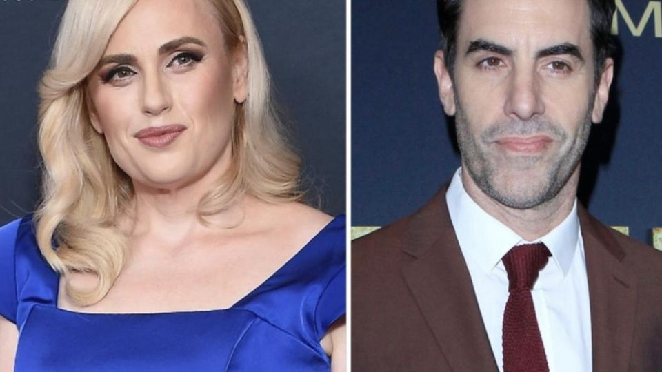 Rebel Wilson und Sacha Baron Cohen