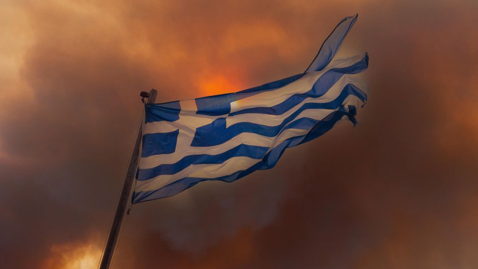 Waldbrände sind in Griechenland keine Seltenheit