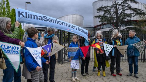 Die Klimaseniorinnen haben die Schweiz wegen mangelndem Klimaschutz verklagt