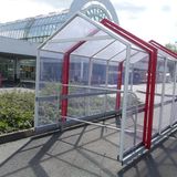 Mit 16.000 Quadratmeter Verkaufsfläche gehörte die Filiale in Heidenau zu den besonders großen Real-Märkten. Jetzt werden sogar die Wagenhäuschen vom Parkplatz versteigert.