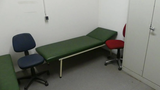 Und eine Krankenliege