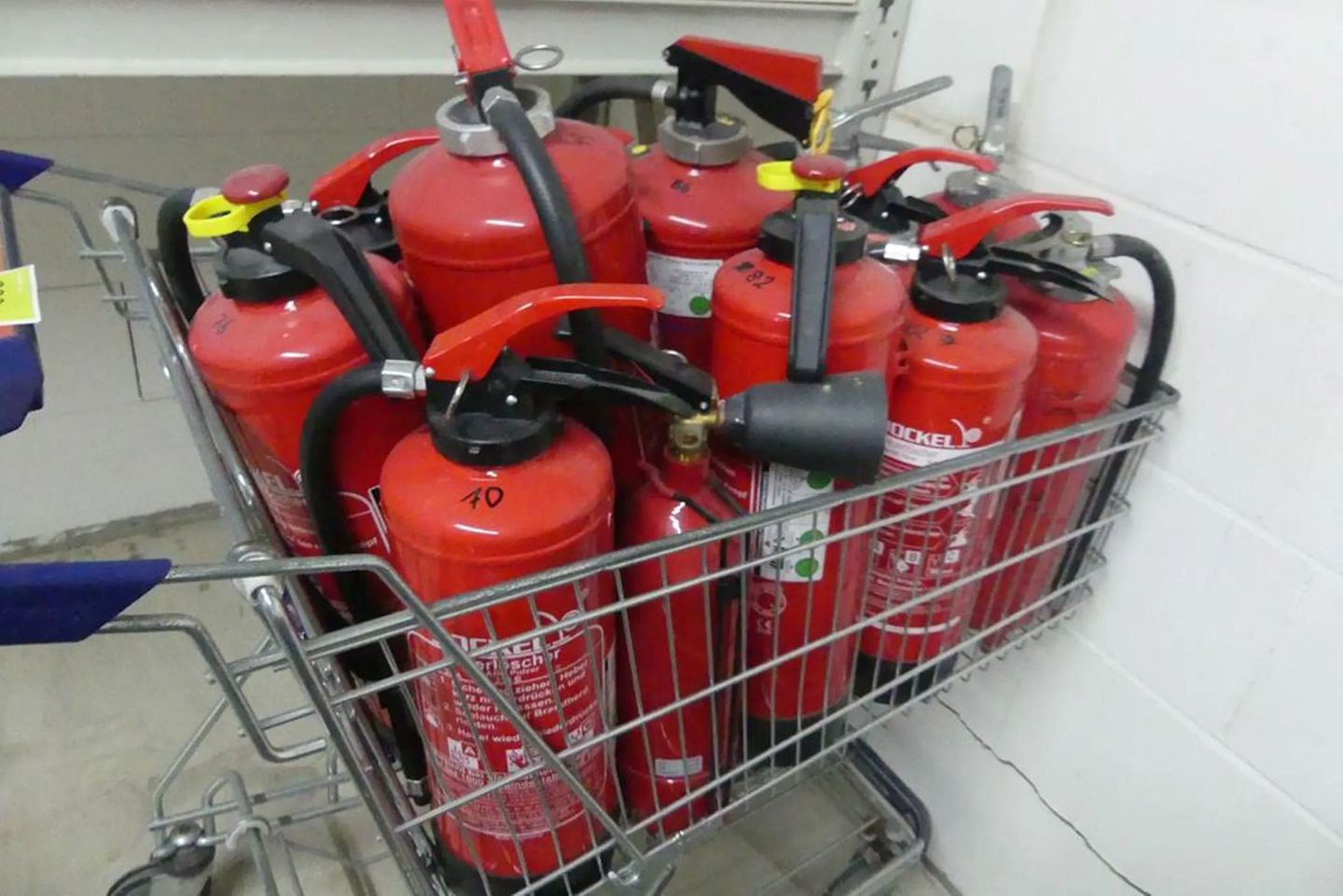Feuerlöscher im Sonderangebot