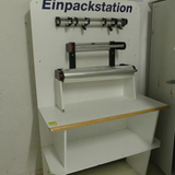 Mit der Einpackstation kann Weihnachten kommen