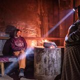 Eine Schenke im Camp der Glücksjäger