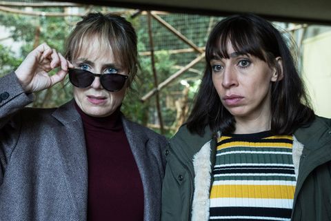 "Tatort: Von Affen und Menschen" aus Zürich: Anna Pieri Zuercher als Isabelle Grandjean, Carol Schuler als Tessa Ott