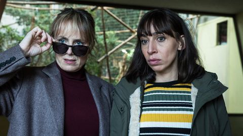 "Tatort: Von Affen und Menschen" aus Zürich: Anna Pieri Zuercher als Isabelle Grandjean, Carol Schuler als Tessa Ott