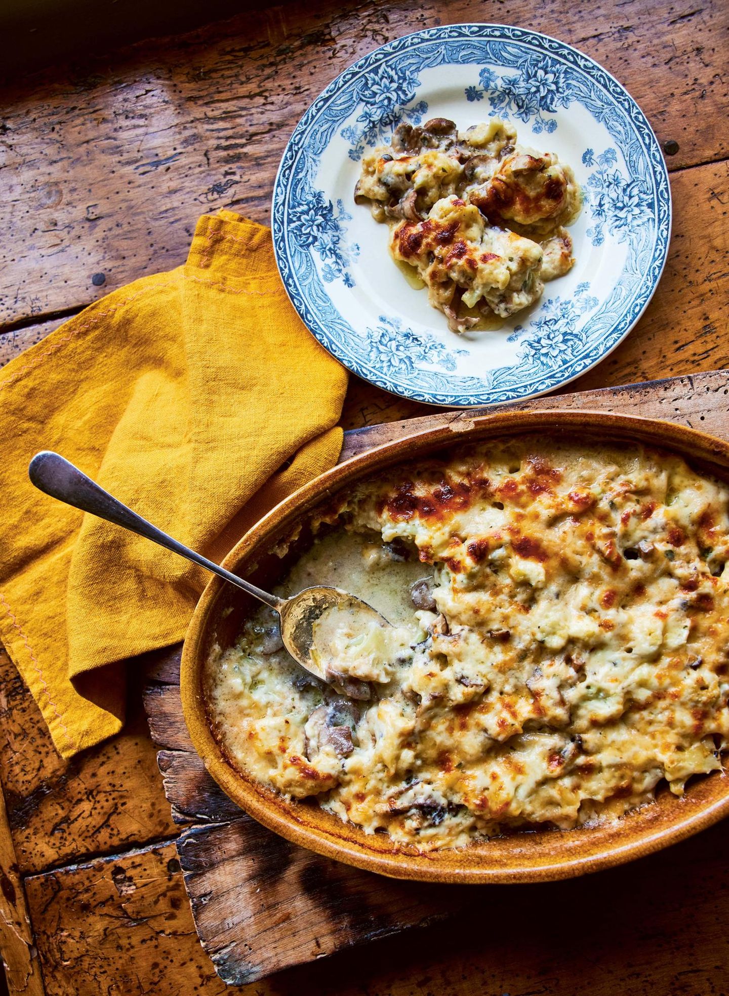 Gennaros Gemüseküche: Blumenkohl-Auflauf mit Champignons