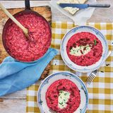 Gennaros Gemüseküche: Rote­-Bete­-Risotto mit Dolcelatte