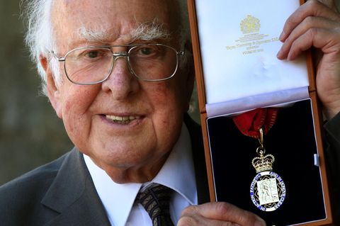 Nobelpreisträger Peter Higgs