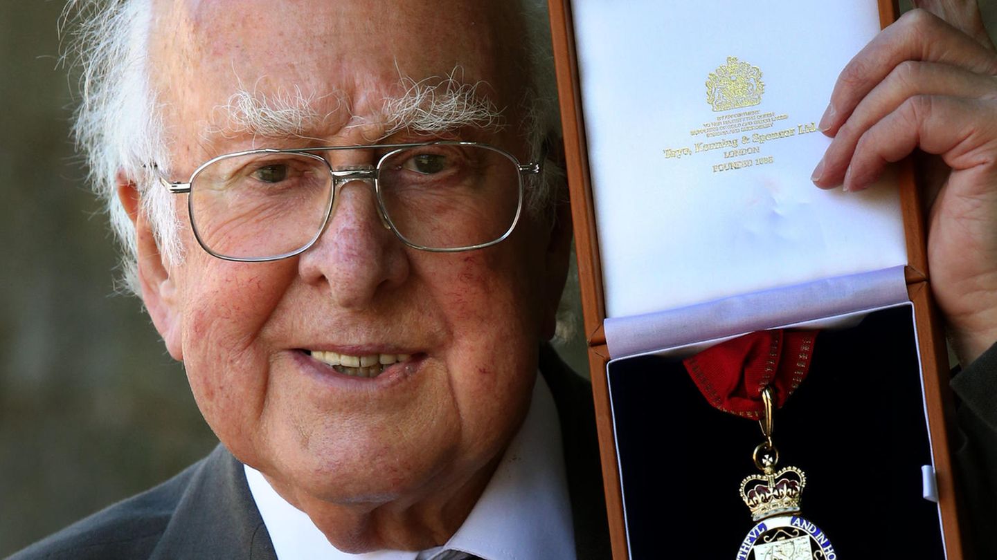 Nobelpreisträger Peter Higgs