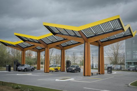 Ladestation für E-Autos bei Düren