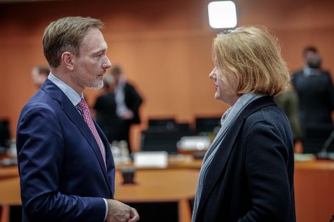 Christian Lindner und Lisa Paus streiten über Kindergrundsicherung