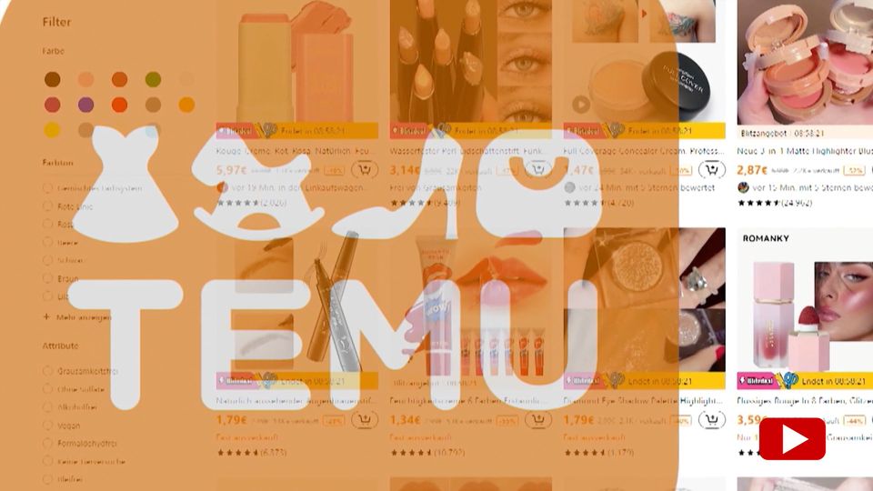Online Store "Temu": Verbraucherschützer warnen vor Produkten der Handelsplattform