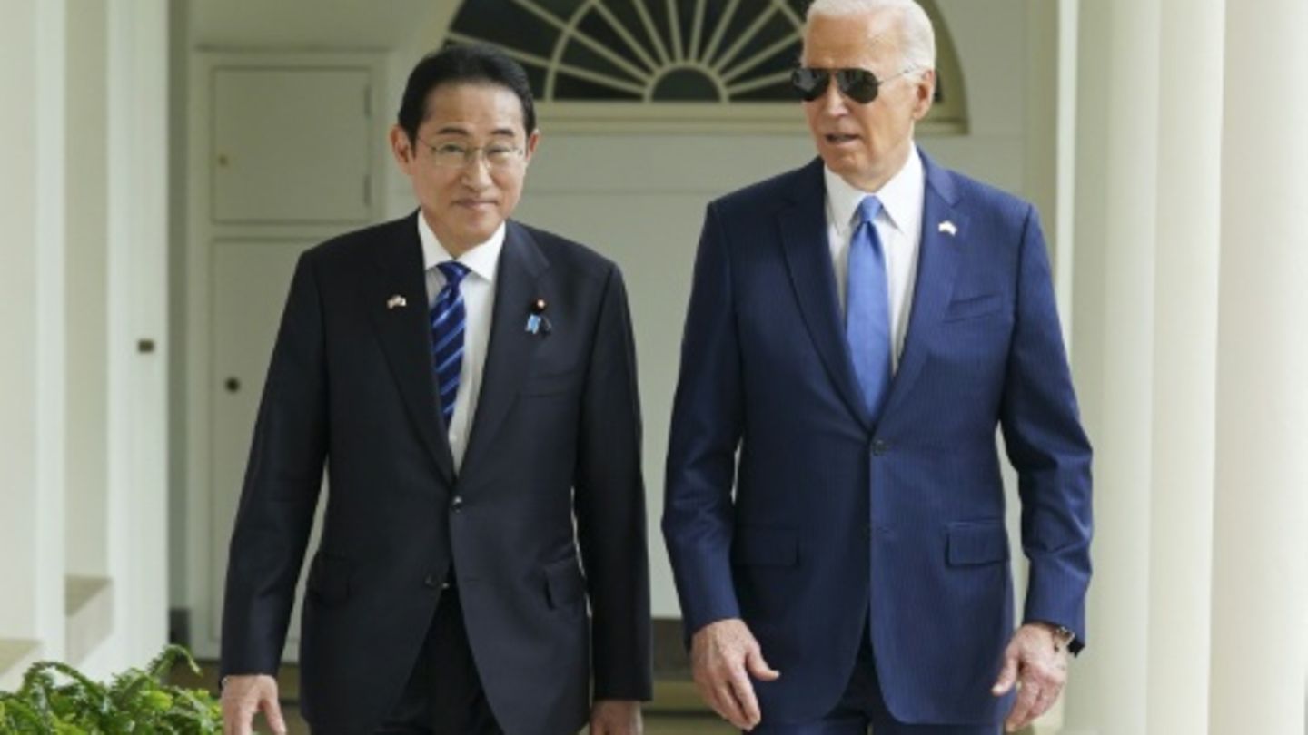 Japans Regierungschef in den USA: Biden preist Partnerschaft als 