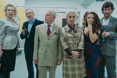 Szene aus der Serie "Die Zweiflers". Die ARD-Produktion wurde in Cannes als Serie des Jahres ausgezeichnet.