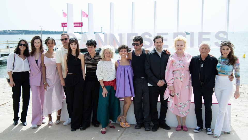 Hoofdcast "Die Zweiflers" in Cannes