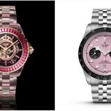 Chanel J12 X-RAY PINK EDITION WATCH Tudor Black Bay Pink Chrono