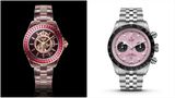 Chanel J12 X-RAY PINK EDITION WATCH Tudor Black Bay Pink Chrono