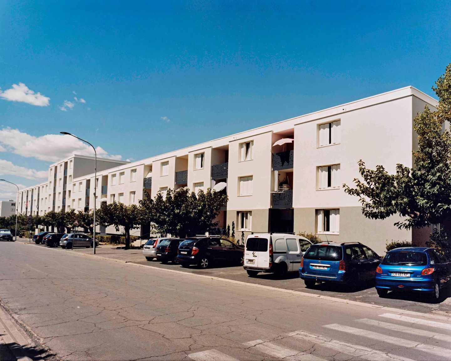 Gebäude, vor dem Bouchra erstochen wurde