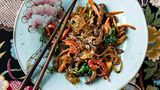 Japchae-Salat