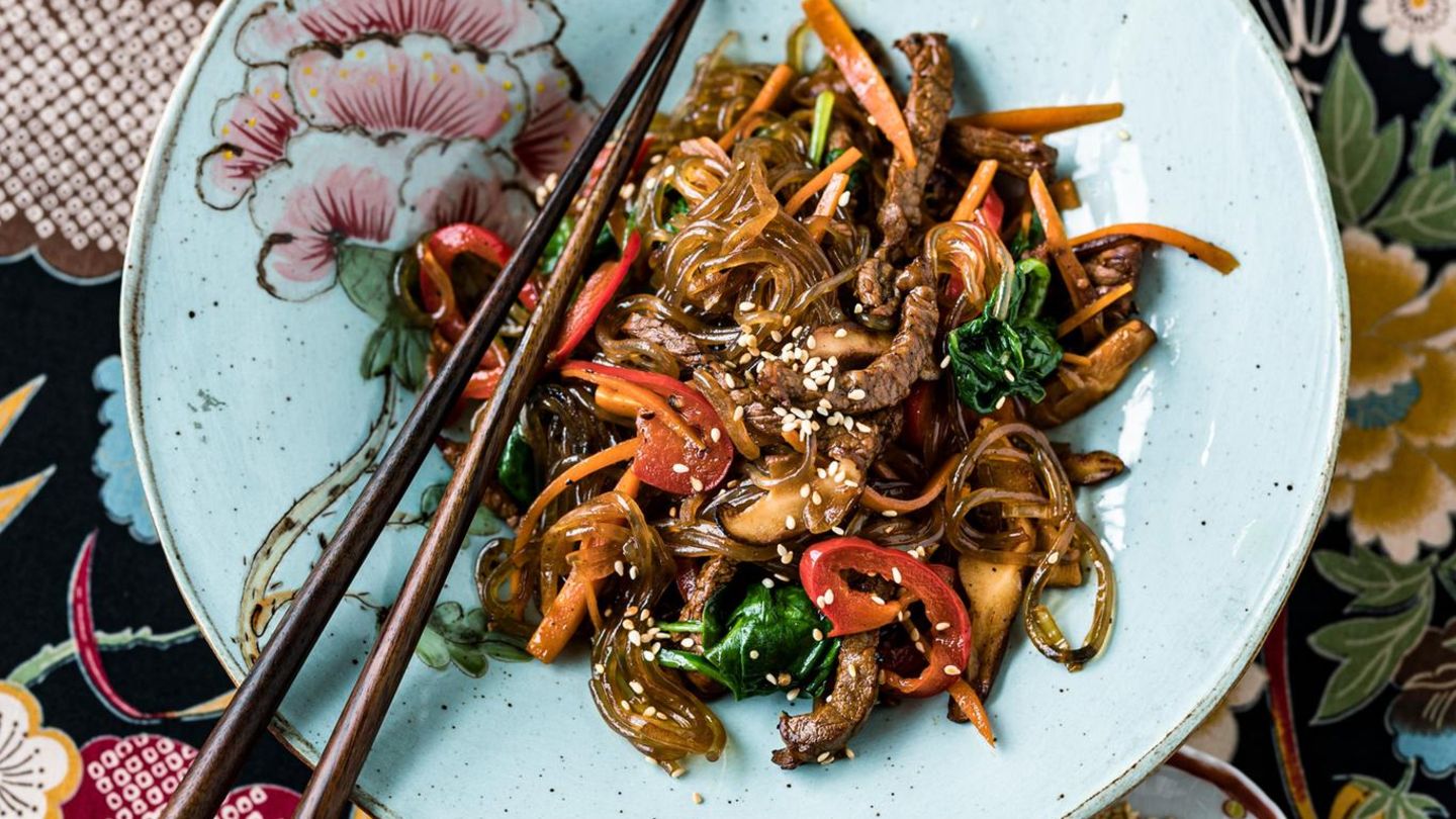 Japchae-Salat