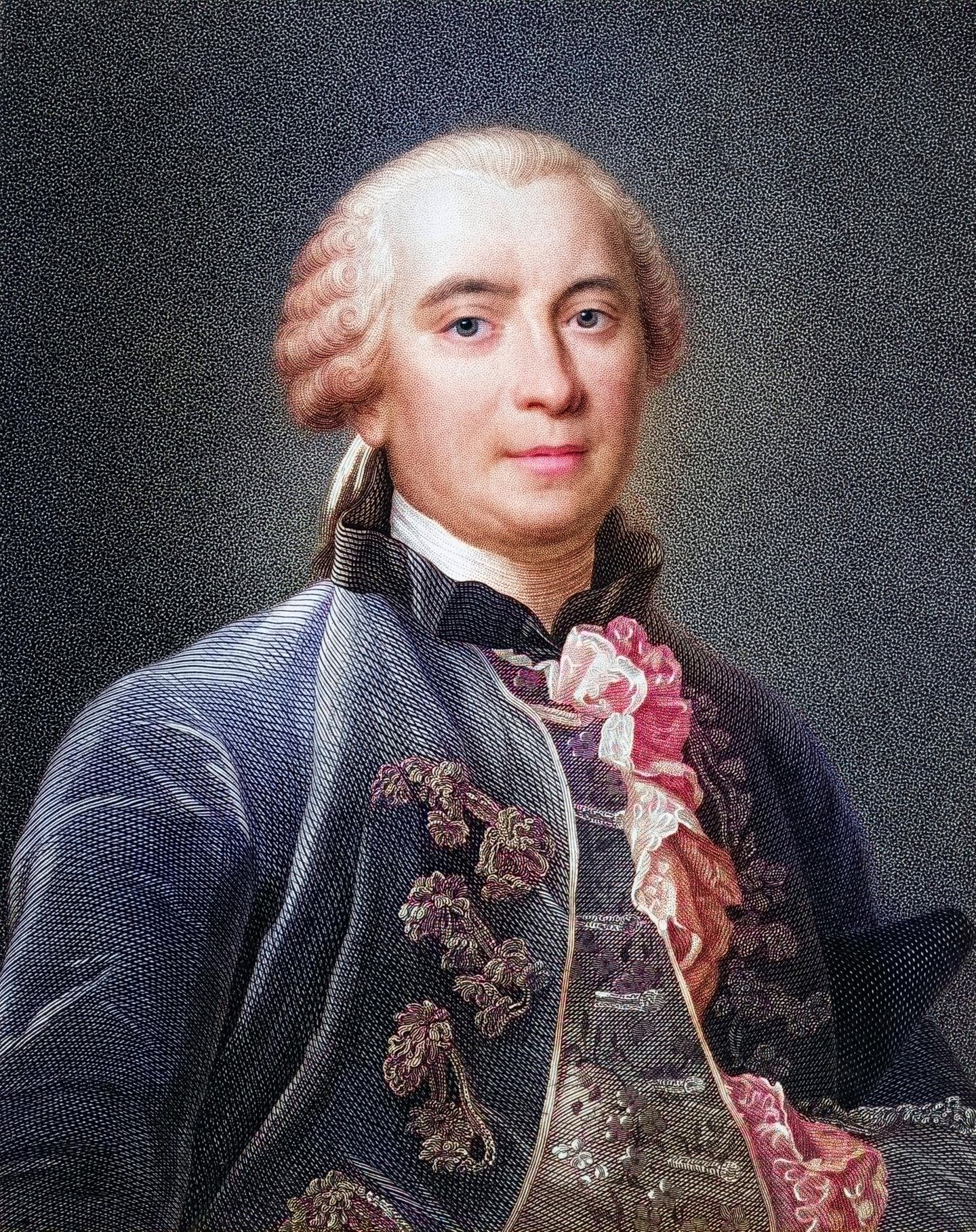 Evolution: Porträt des französischen Adligen und Gelehrten Georges-Louis Leclerc, Comte de Buffon