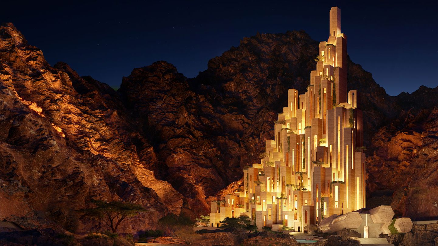 Luxuswelten: Billionen-Projekt Neom: Mit diesen Bauwerken will Saudi-Arabien eine 