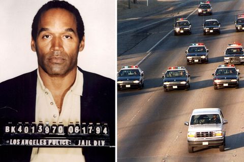 Verfolgungsjagd und Mordprozess: Diese Bilder von O.J. Simpson gingen um die Welt