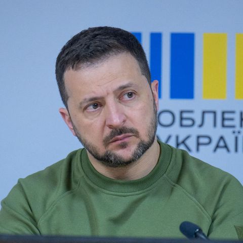 nachdenklicher Wolodymyr Selenskyj