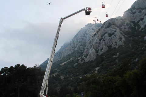 Seilbahnunglück in der Türkei