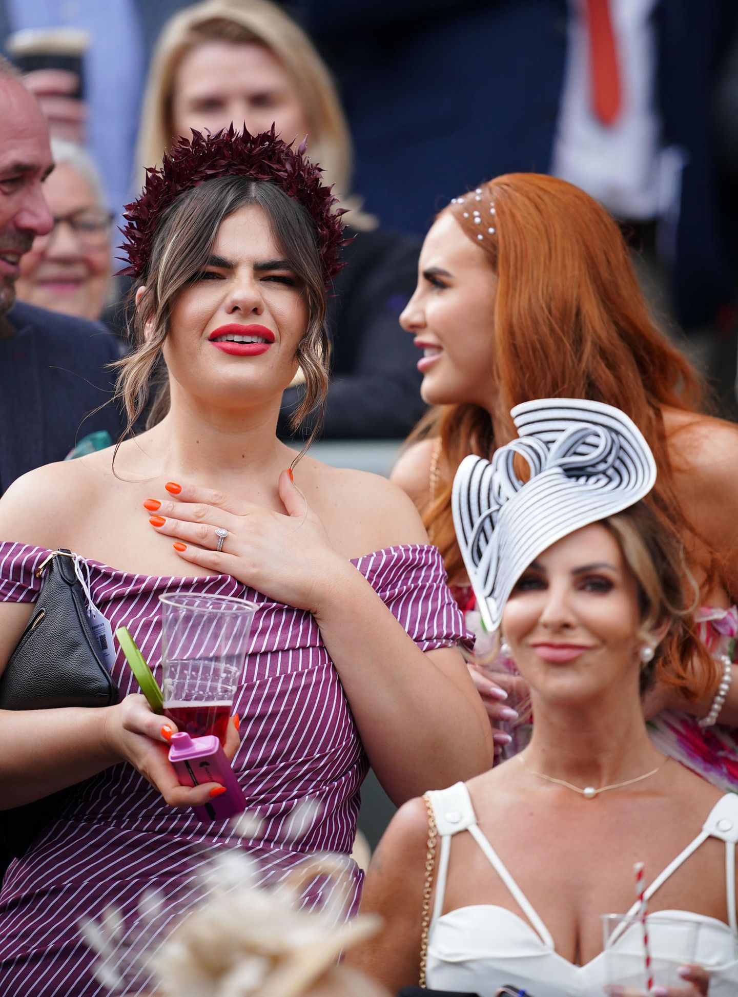 Beim William Hill Handicap Hurdle sind sämtliche Emotionen im Spiel