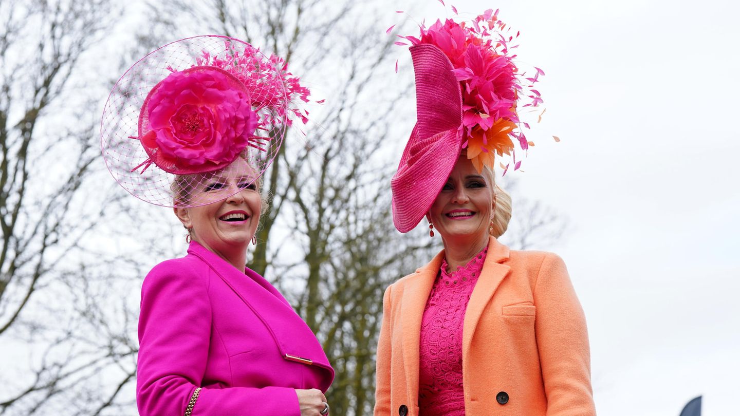 Pink und Orange stachen bei dem eher schlichten Wetter besonders ins Auge