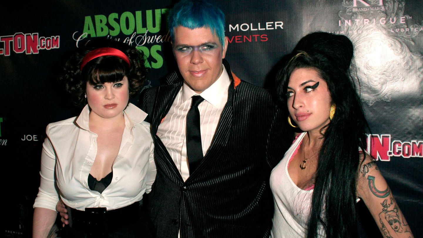 Kelly Osbourne, Perez Hilton, Amy Winehouse