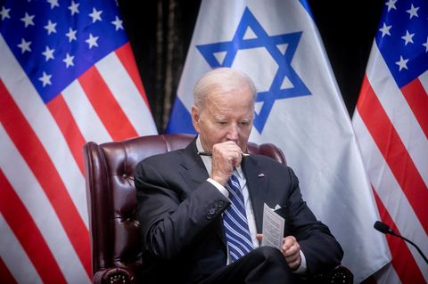 US-Präsident Joe Biden sicherte Israel unterstützung zu, mahnte Premierminister Benjamin Netanjahu aber auch deutlich zur Besonnenheit, um eine Eskalation des Konflikts mit Iran zu verhindern