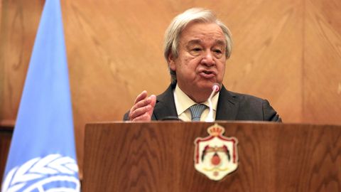 António Guterres: "Haben gemeinsame Verantwortung"
