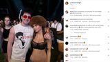 ... war vor Ort in Kalifornien. Ihr Coachella-Look fiel besonders durch die übergroße Fell-Mütze ins Auge. Das Model zeigte sich mit dem Musiker Jaden Miller beim Konzert von Ice Spice.