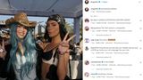 Ebenfalls vor Ort in der kalifornischen Wüste war Schauspielerin Megan Fox. Sie setzte wie zahlreiche andere Promis auf einen Cowboy-Hut als Hingucker und besuchte das Konzert von Lana del Rey. Die holte übrigens gleich mehre Überraschungsgäste auf die Bühne, darunter Billie Eilish und Jon Batiste. Einen weiteren Überraschungsauftritt...