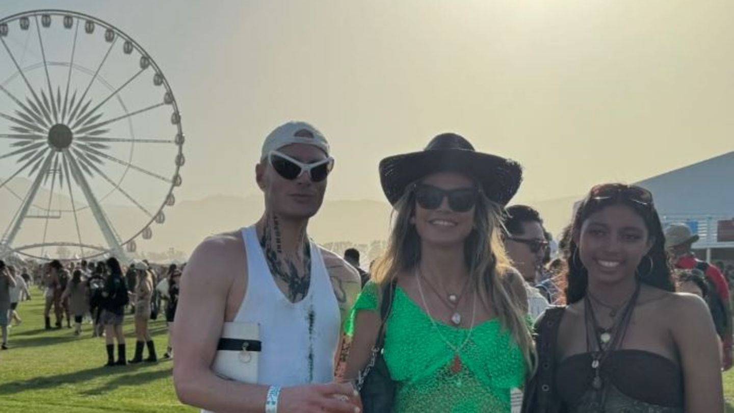 Coachella Festival: Taylor Swift, Heidi Klum and Co. celebrated so exuberantly