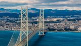 Um die 90 Prozent der japanischen Stadt Osaka sind Flachland