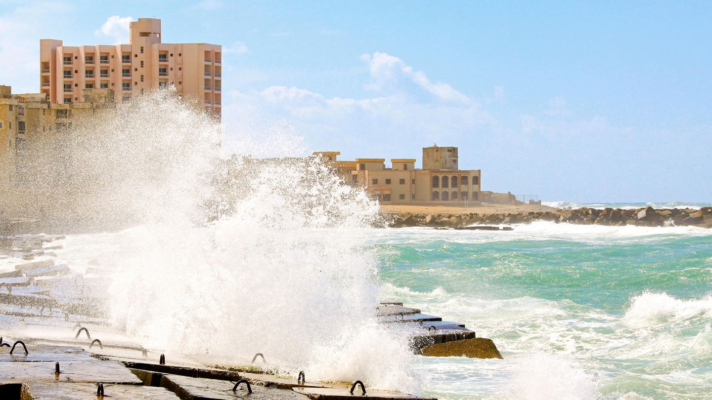 Alexandria Nah am Wasser gebaut ist auch die Stadt Alexandria.