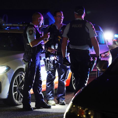 Polizei am Tatort in Sydney