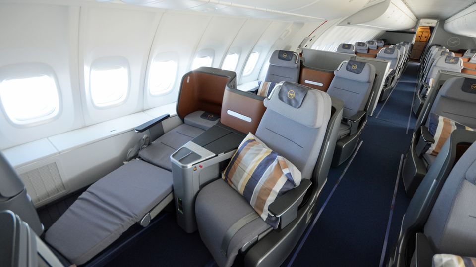 Alte Business Class Lufthansa