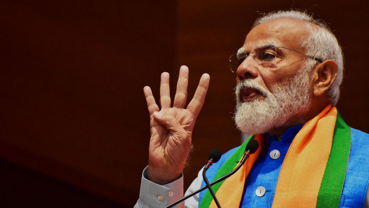 Indien: Bei der Wahl dreht sich alles um eine Person: Premierminister Modi